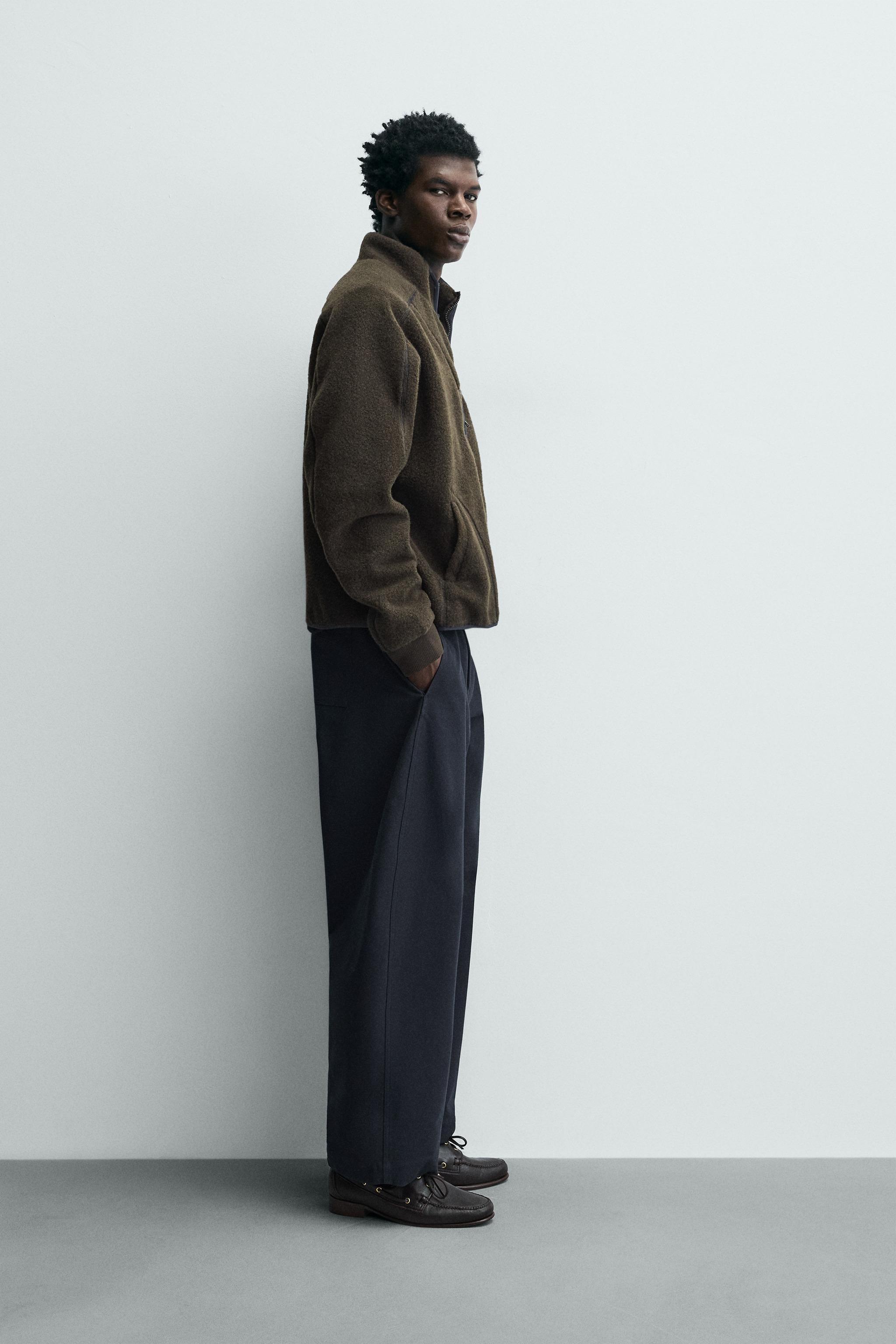 FLEECE ZIPPER SWEATSHIRT